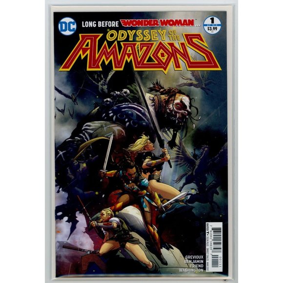 ODYSSEY OF THE AMAZONS #1A, Grevioux, Benjamin, ©2017, Before Diana HIGH GRADE - Picture 1 of 1